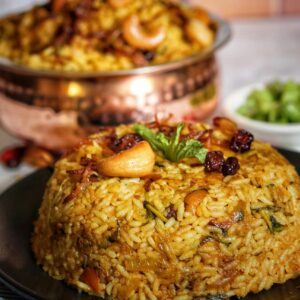 Biryani on a Plate