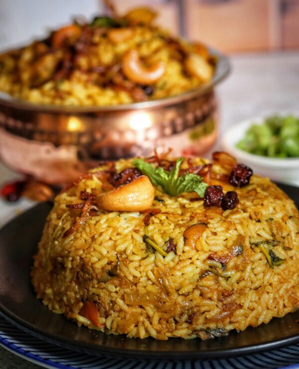 Biryani on a Plate